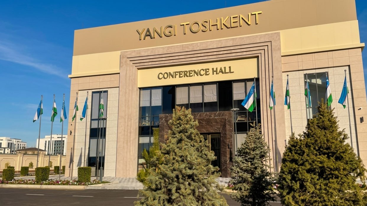 Yangi Toshkent Conference Hall exterior